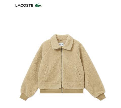 法国鳄鱼LACOSTE女摇粒绒外套BF0649-9802S 商品图0