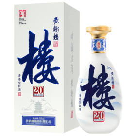 武汉 黄鹤楼42度南派大清香白酒楼20 500ML