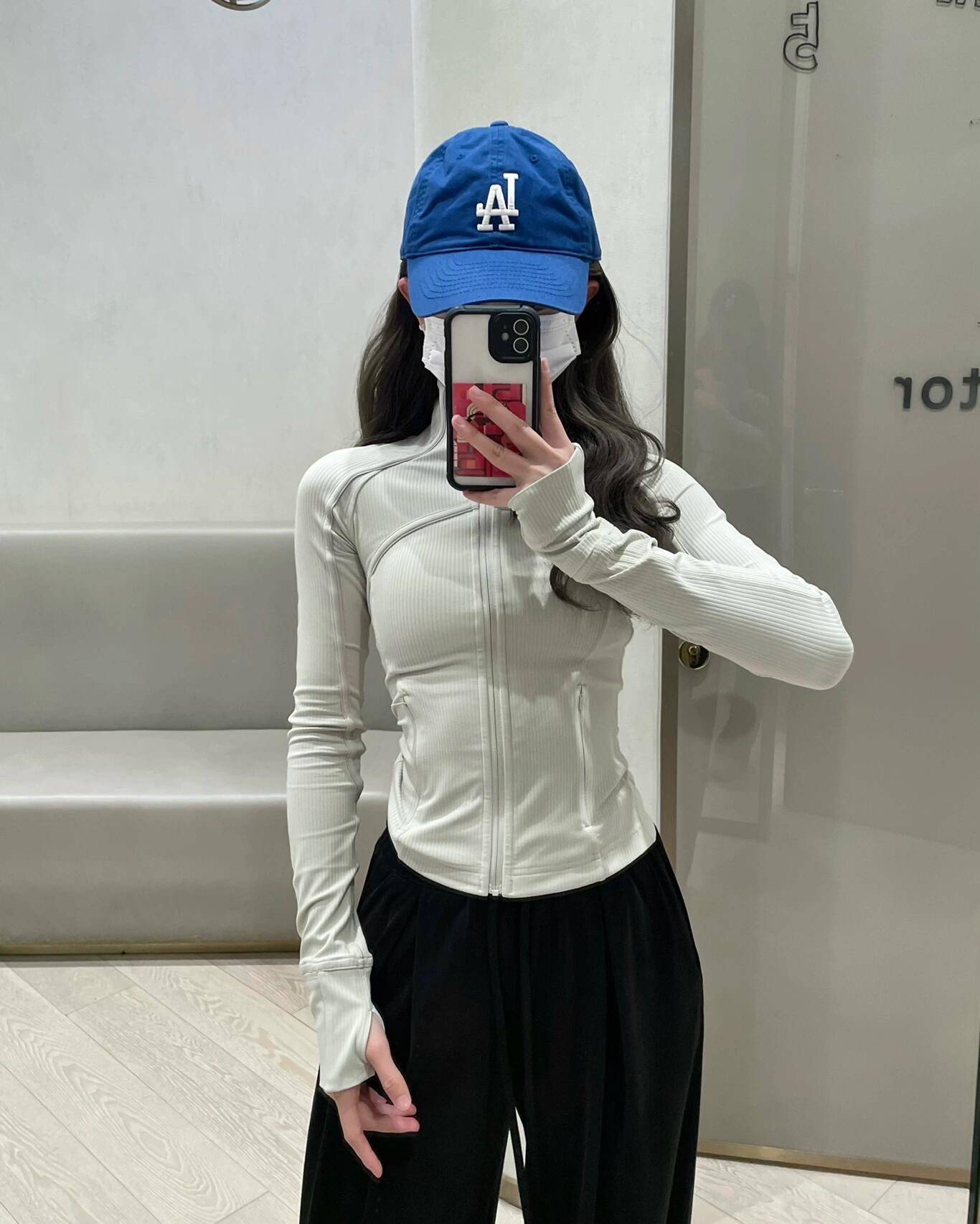 N厂lululemon丨Define女士运动短款夹克*罗纹Nulu紧身衣（MT）