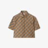 BURBERRY 巴宝莉 女士格纹棉质短款短袖衬衫 格子 8106190 B9368 商品缩略图0