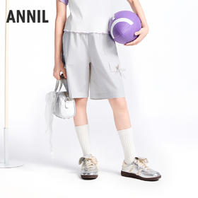 女童全腰梭织中裤夏季新款安奈儿童装实体店同款AG526676