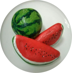 非遗主题-雨花石画石