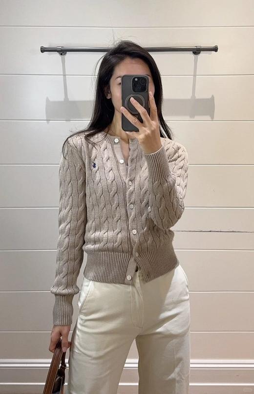 【高品质私服】【RL 修身版绞花编织棉质针织开衫】精巧直身版型，不压身高轻松驾驭G1172-CC【无标出货 介意慎拍】 商品图7