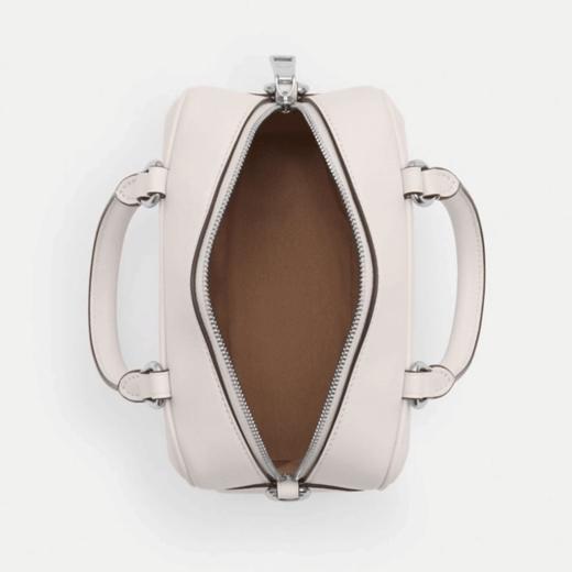 【质保一年】【礼盒礼袋 】COACH蔻驰女士小方包 奥莱波士顿桶包通勤时尚单肩斜挎手提包 商品图4