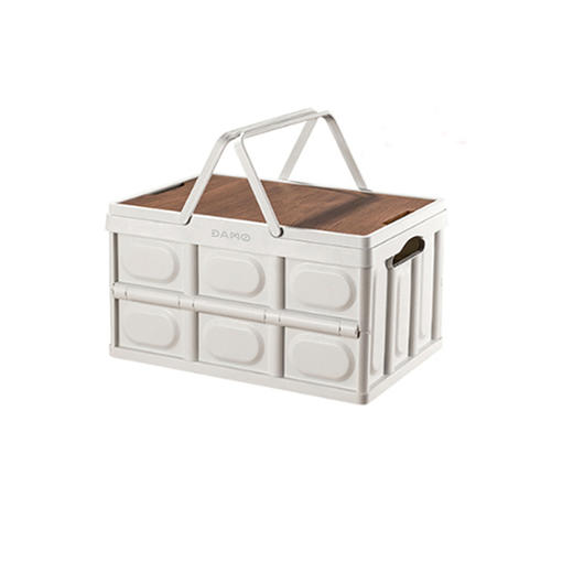 【50L大容量 加厚带提手 一物多用】大迈 折叠收纳箱 商品图4