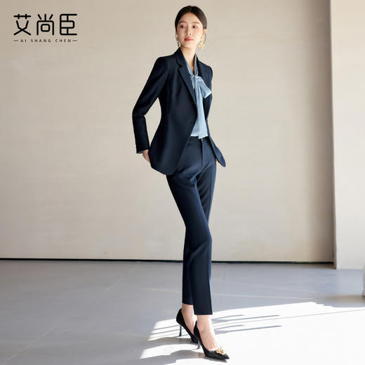 艾尚臣正装女套装2025新款职业装商务工作服高级感气质西装外套春 商品图4