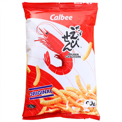 泰国进口卡乐比河童虾条天然健康非油炸原味90g 商品图1