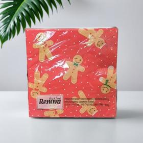 RENOVA糖饼小人黑标餐巾纸 20张/包