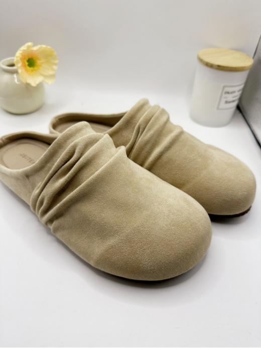 🍉淑女春季新款必备款！2025春季新款💪【岁愿春季百搭爆款高品质包头时尚勃肯鞋】👉太软太舒服！ ⭕️永不会过时！一脚蹬懒人包头半拖鞋 🙅一年四季都能穿出时尚态度的单品  商品图3