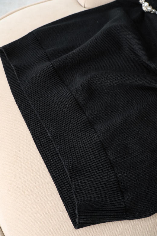 出水芙蓉|镶钻袖套针织衫 商品图2