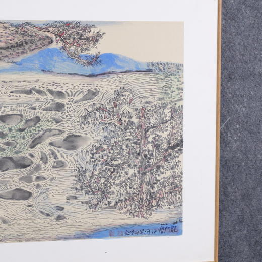 林顺文《山水之六》国画34CM*44.5CM约1.4平尺手绘纸本宣纸作品【原作编号GH0454】 商品图2