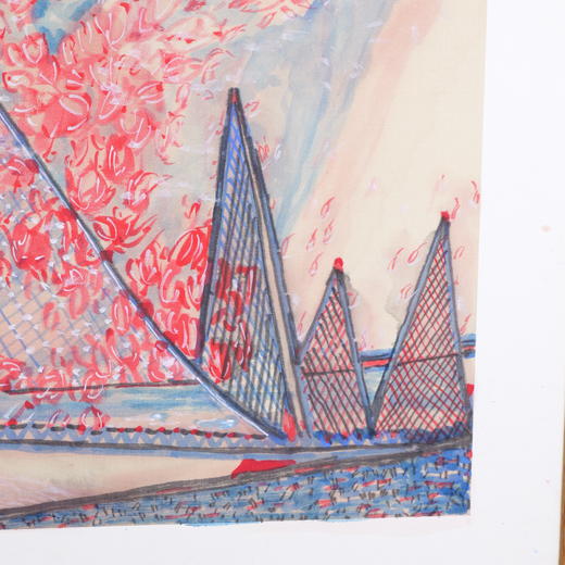 林顺文《山水之四》国画34CM*44.5CM约1.4平尺手绘纸本宣纸作品【原作编号GH0452】 商品图3