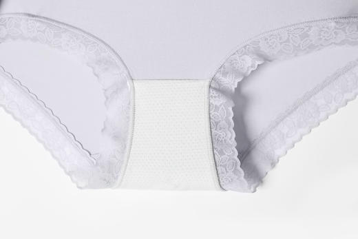 【莫代尔蚕丝】SCHIESSER德国舒雅女士莫代尔蚕丝蕾丝中腰平角小裤30/20082T 商品图4