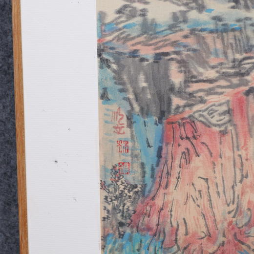 林顺文《山水之五》国画34CM*44.5CM约1.4平尺手绘纸本宣纸作品【原作编号GH0453】 商品图2