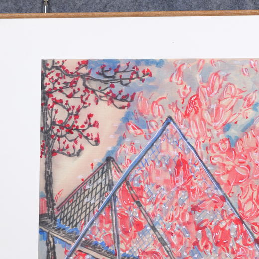 林顺文《山水之四》国画34CM*44.5CM约1.4平尺手绘纸本宣纸作品【原作编号GH0452】 商品图5