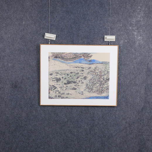 林顺文《山水之六》国画34CM*44.5CM约1.4平尺手绘纸本宣纸作品【原作编号GH0454】 商品图8