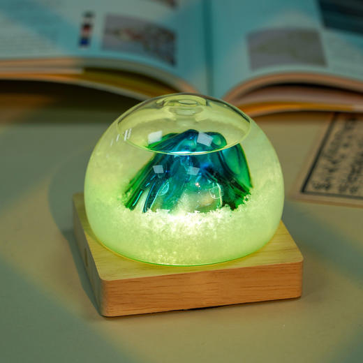 千里江山气象瓶 预报天气 3种灯光可调节 一瓶多用 商品图1