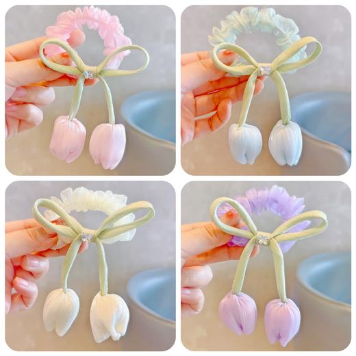 会员发饰-郁金香发圈 商品图1