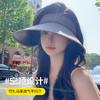 【夏日ib备❗️能扎马尾的防晒神器】新款空顶防晒帽，加大加宽，超大帽檐，显脸小又百搭！帽子女夏季可爱太阳帽户外冰丝韩版遮阳帽 商品缩略图0