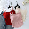 【纯欲甜辣❗️超美百搭小吊带】新款设计感，自带胸垫，免穿内衣文胸！褶皱背心女内搭外穿修身美背上衣 商品缩略图3