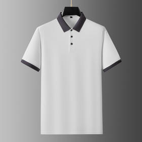 【棉质】【DDA】大依优型大码短袖POLO衫翻领商务休闲透气半袖夏季上衣