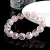 惊艳唯美！高端7A级天然冰种粉色幽灵手串 招正财运 稀有雪花幽灵 雪景般浪漫 商品缩略图3