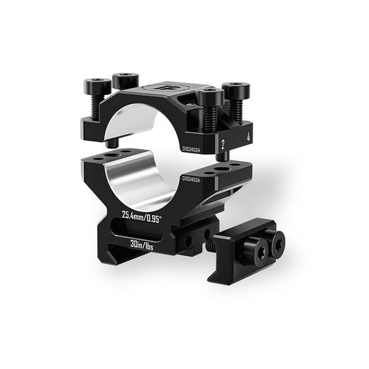 发现者双钉高精度25.4管径0.95英寸7075分体低宽夹具 商品图4