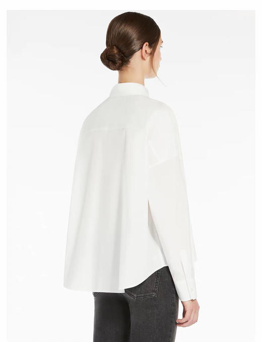 【3月5日 下午13:00 秒杀】原单 maxmara 大宽版 早春极简白衬衫 小胸 大胸MM都适合 商品图1