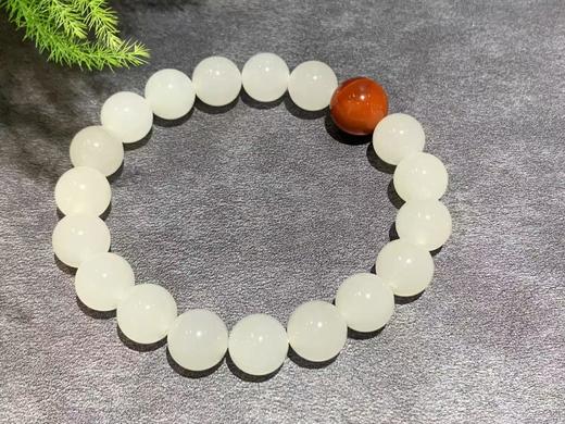 【御珠宫坊】羊脂白玉手串 商品图4