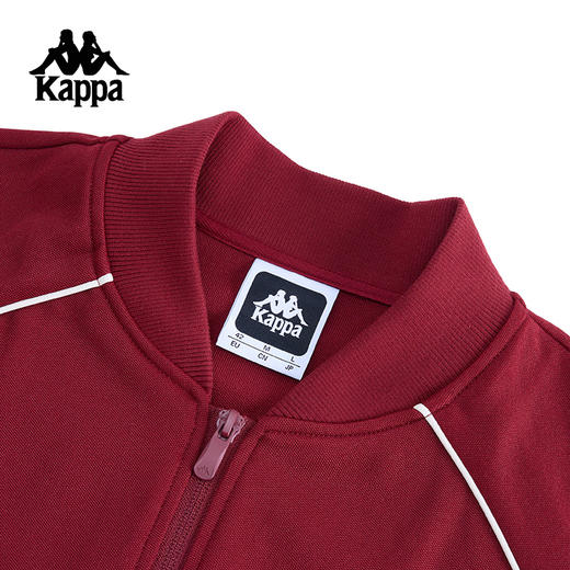 Kappa卡帕背靠背运动外套春季新款女复古针织夹克休闲上衣棒球服K0F42WK01 商品图2
