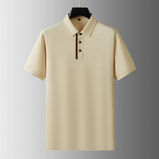 【100%棉】【DDA】大依优型大码短袖POLO衫翻领商务休闲透气半袖夏季上衣 商品图0