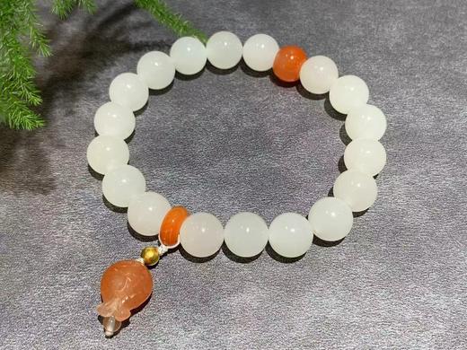 【御珠宫坊】羊脂白玉手串 商品图4