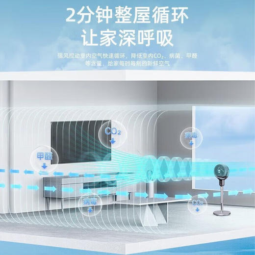 夏普 直流变频循环扇PJ-CS410A-W 商品图4