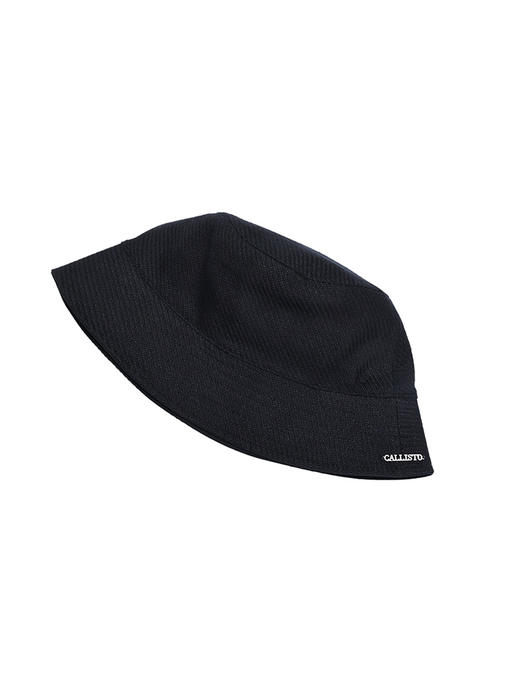 callisto藏青亚麻混纺帽子 商品图4