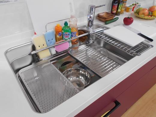 日本骊住lixil原装进口机能型3D不锈钢W多功能水槽 商品图8