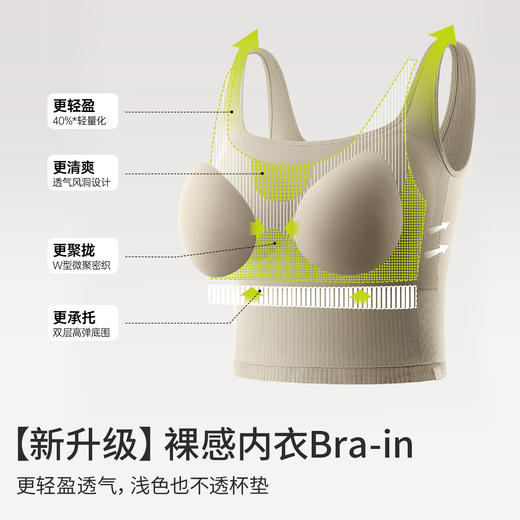 半练TA037--方领宽肩带背心3.0 | 露脐款+及胯款可选、基础简约款、百搭不费力 商品图2