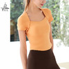 梵美人 Y1086R 瑜伽短袖 带胸垫 云糯柔感 商品缩略图0