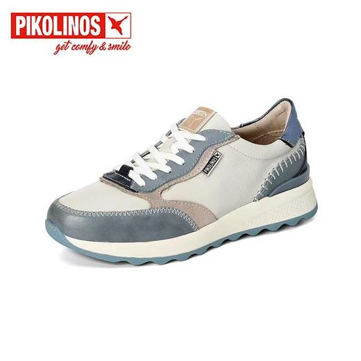 【Pikolinos】  B3F |  派高雁25春季多材质拼接深口系带拼色运动鞋PS255301 商品图2