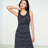 NEELLY纳俪商场同款春季新款松弛随性感条纹背心长裙女休闲A字裙N25032Y01152 商品缩略图2
