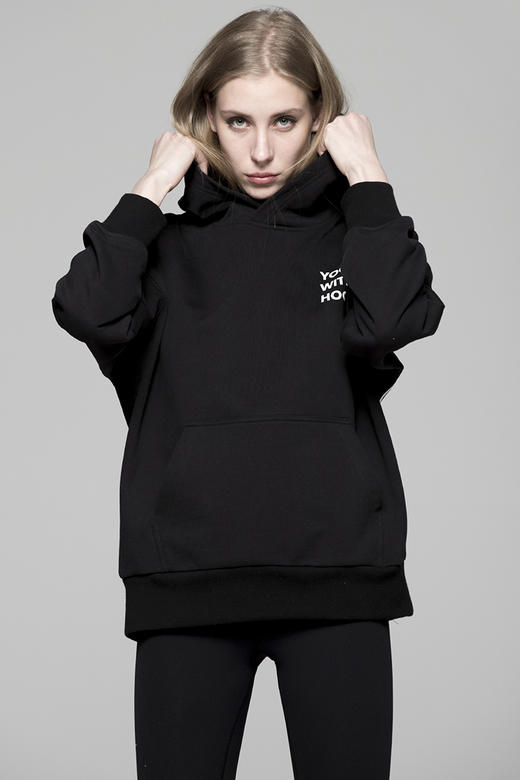宽松YOGI连帽上衣 情侣款  YOGI WITH A HOODIE秋冬运动休闲罩衫 商品图12