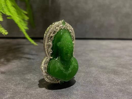 【御珠宫坊·传藏系列】金镶碧玉观音 商品图6