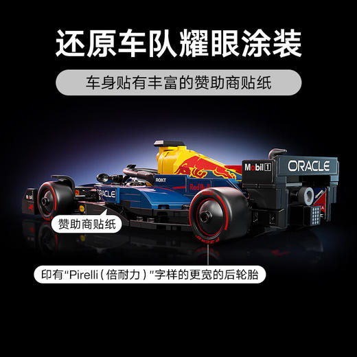 乐高积木红牛车队 RB20 F1 赛车L77243 商品图4