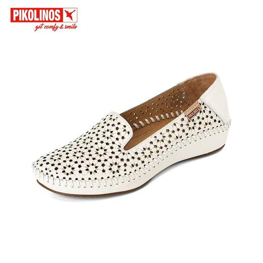 【Pikolinos 】  B3F | 派高雁春季擦色牛皮浅口圆头套脚纯色单鞋PS251131 商品图1