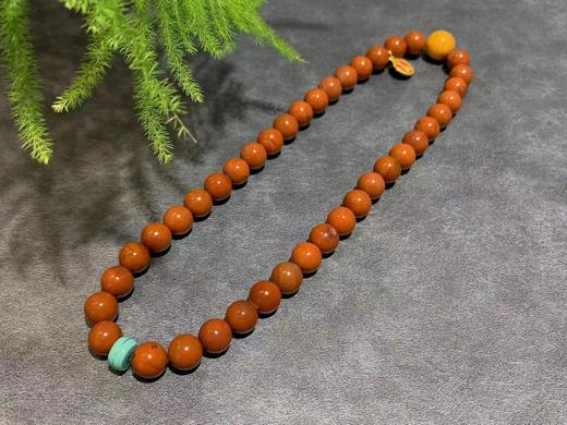 【御珠宫坊】包浆南红珠串 商品图7