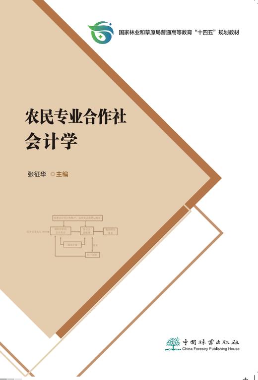 农民专业合作社会计学  国家林业和草原局普通高等教育“十四五”规划教材 &3092 商品图0