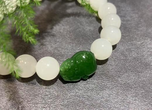 【御珠宫坊】羊脂白玉手串 商品图5
