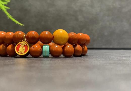 【御珠宫坊】包浆南红珠串 商品图4