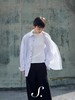 shyshystill/shy202411039/春日漫步轻盈感棉质宽松条纹衬衫 商品缩略图3