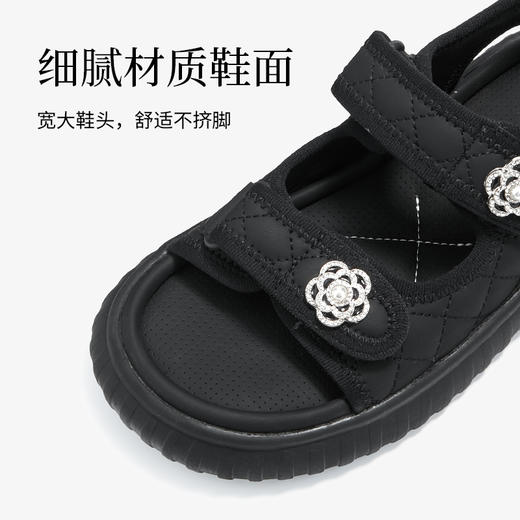 泰兰尼斯meta公主凉鞋夏季新户外沙滩溯溪软弹露趾可踩水轻便凉鞋 M07D5B5793 商品图2