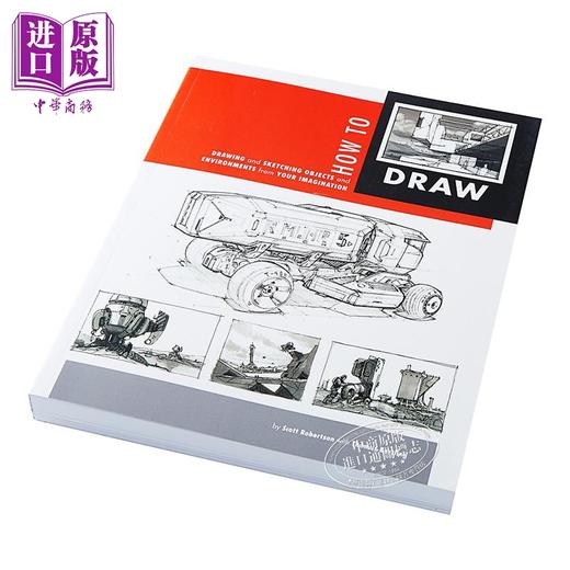 【中商原版】How to Draw 进口艺术 产品概念手绘教程  国际工业设计教程产品设计透视教学 商品图11
